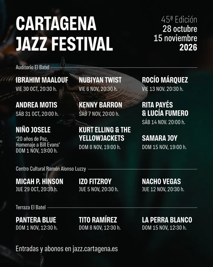 45 Cartagena Jazz Festival