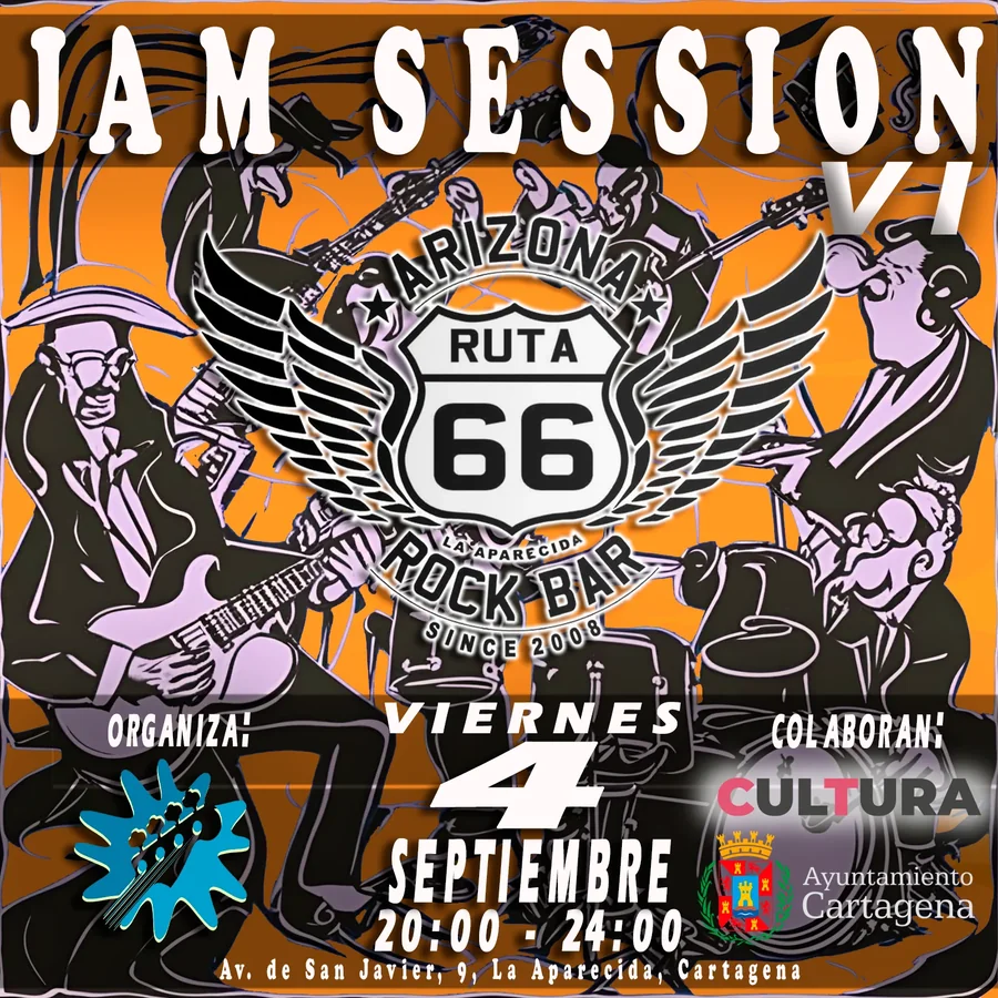 Aplazamos la 6ta Jam al 4 de septiembre!